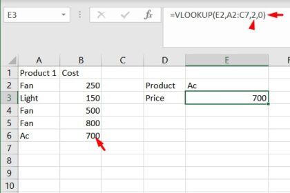 excel if cell equals another cell