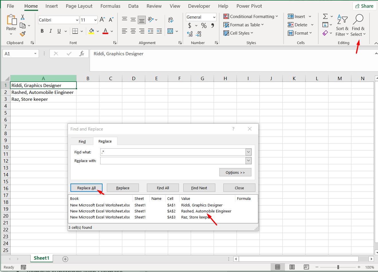 Excel Remove Characters After