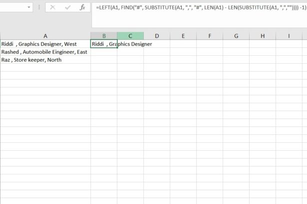 Excel Remove Characters After