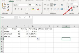 Percentage formula