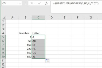 table array